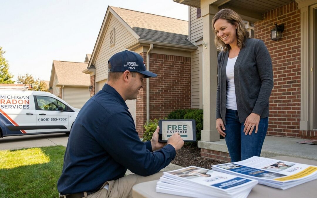Best radon mitigation companies with free estimates in Michigan