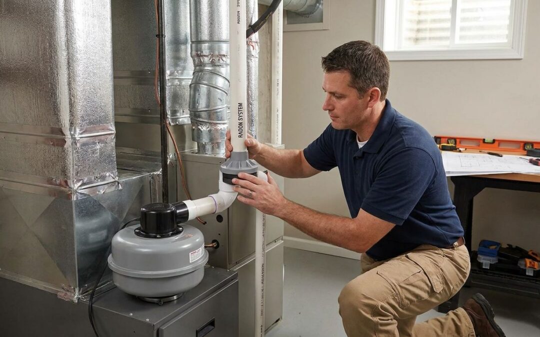 How to add a radon mitigation system to an existing HVAC design