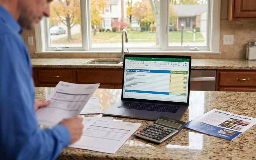 How to budget for a radon mitigation system installation