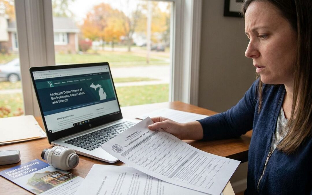 Radon Mitigation Complaint Michigan: 2026 Filing Steps
