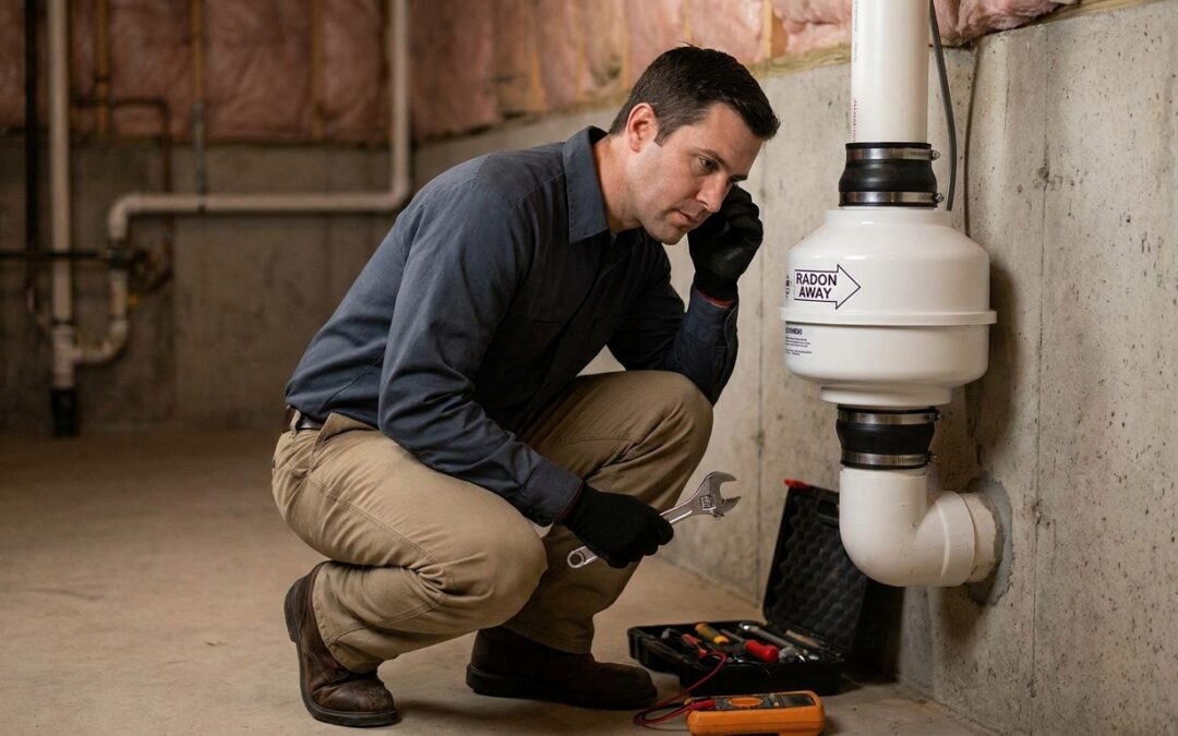 How to fix a noisy radon mitigation fan