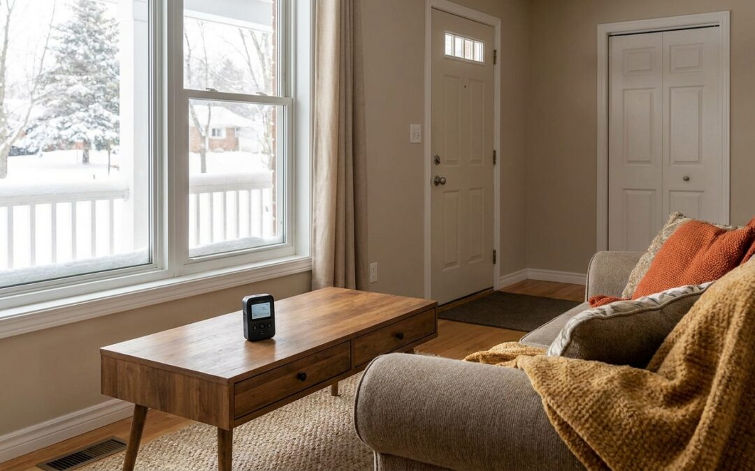How to time a radon test for accurate winter results