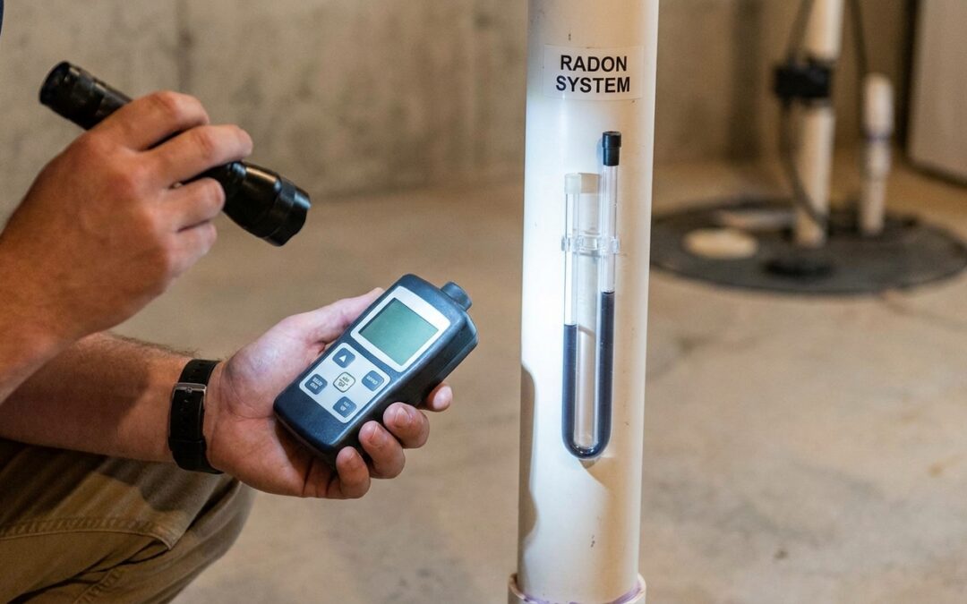 How to verify your radon mitigation system is still working