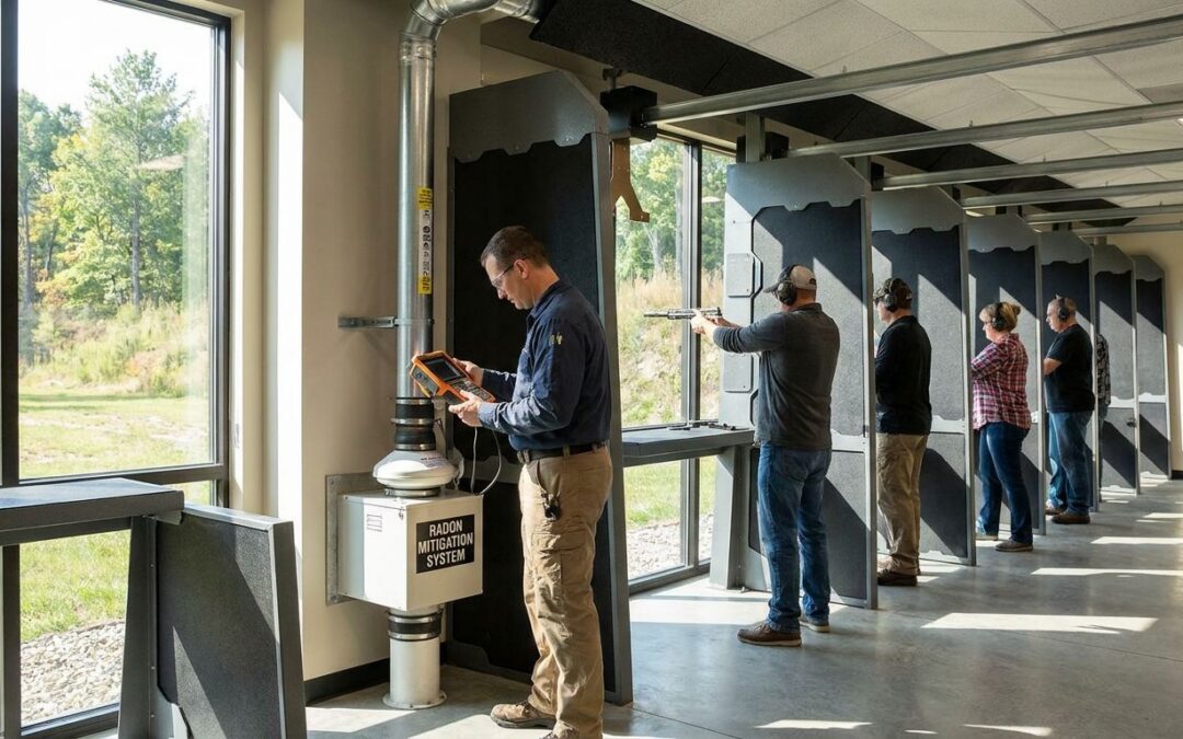 Radon control for Michigan indoor shooting ranges