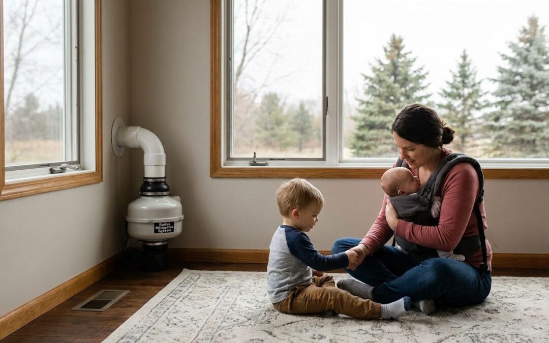 Radon mitigation for Michigan homes with infants and toddlers