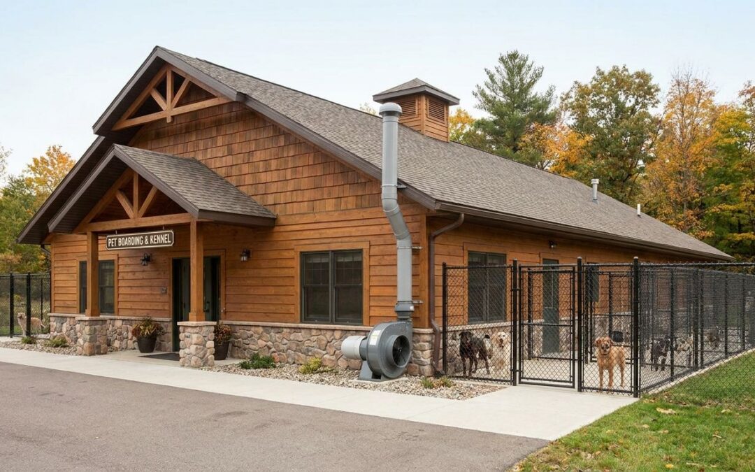 Radon mitigation for Michigan pet boarding and kennel facilities