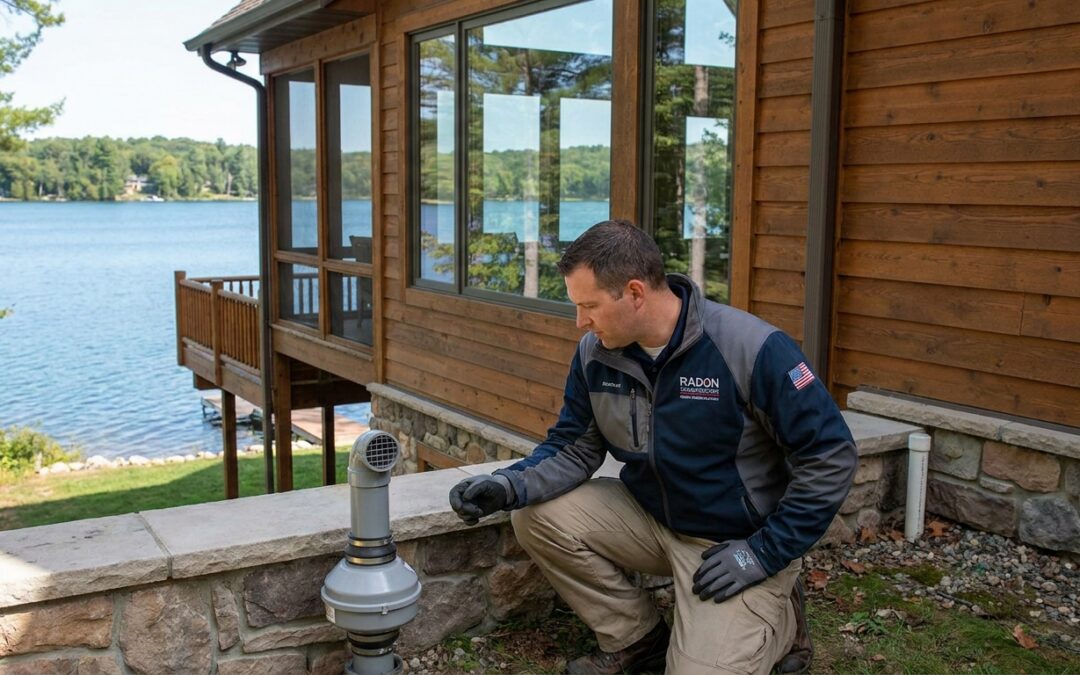Radon mitigation for waterfront and lakefront homes in Michigan