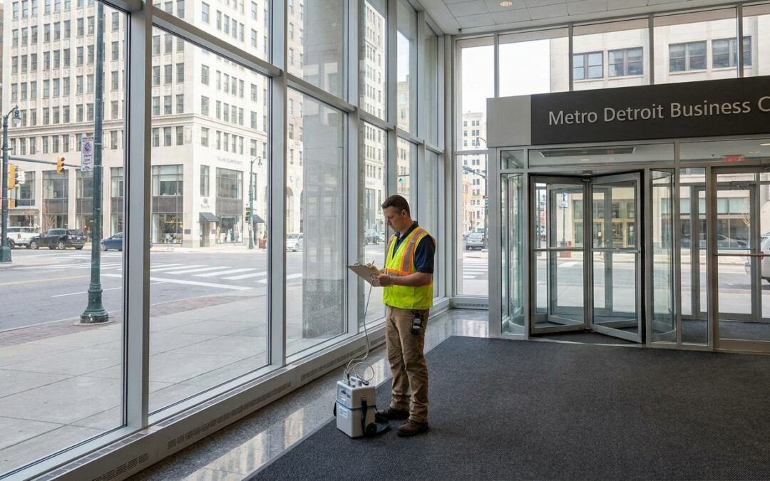 Radon testing for commercial buildings in Metro Detroit