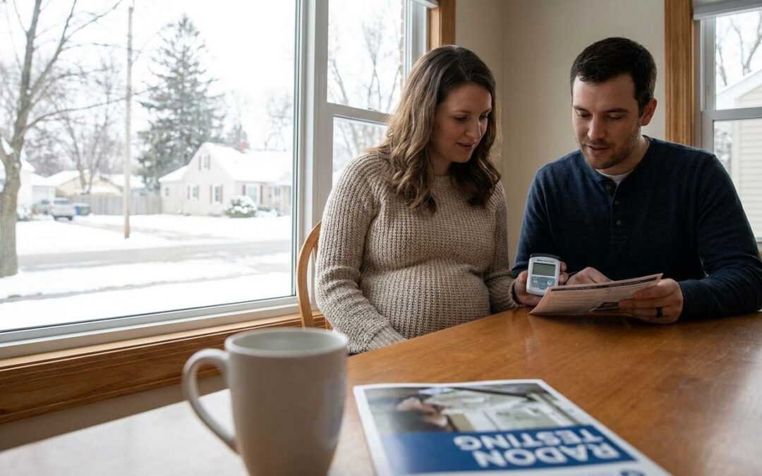 Radon testing for expecting parents in Michigan