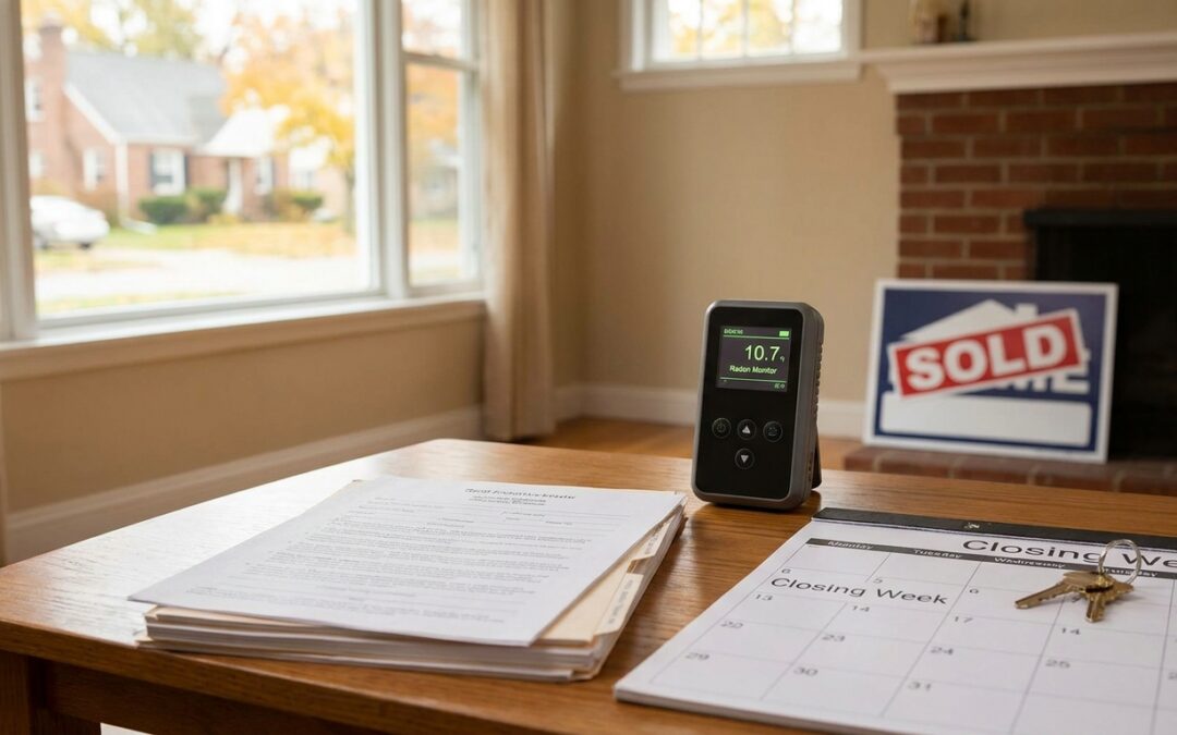 Radon testing timelines for Michigan home closings
