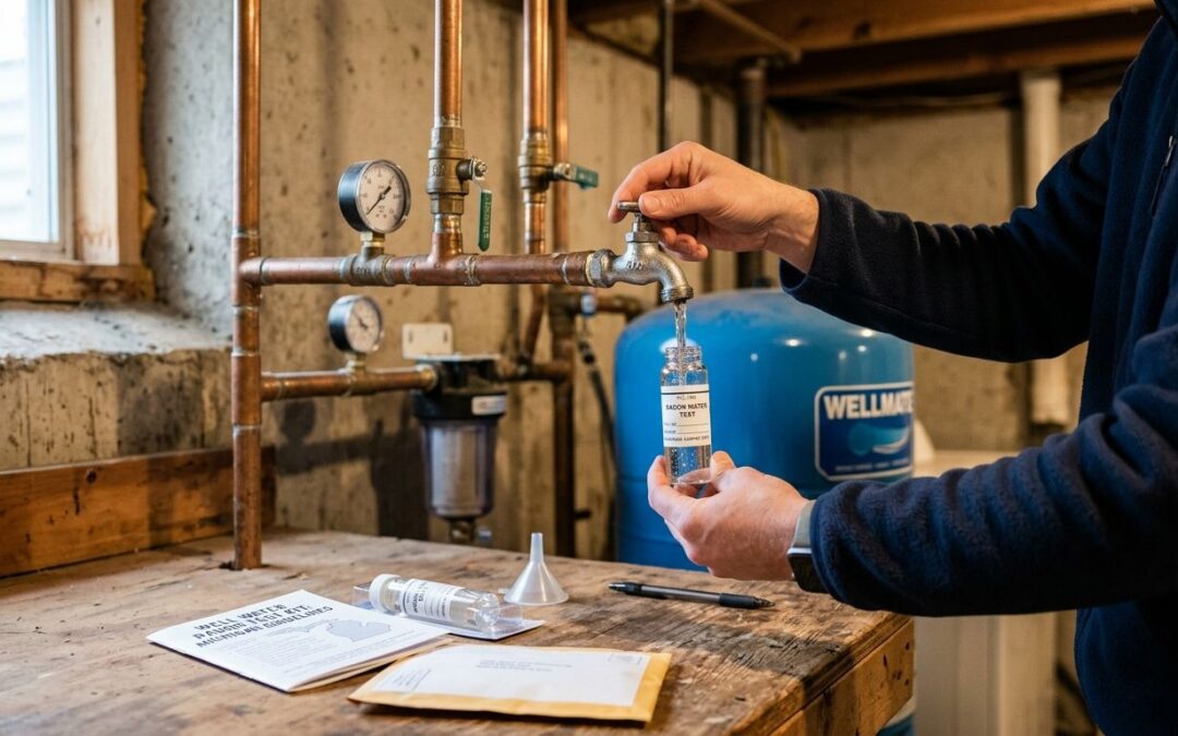 Best radon test kits for well water testing in Michigan