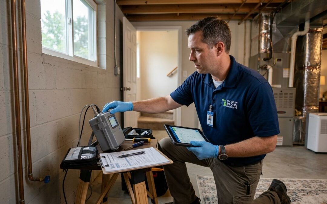 Best radon testing companies for real estate closings in Michigan