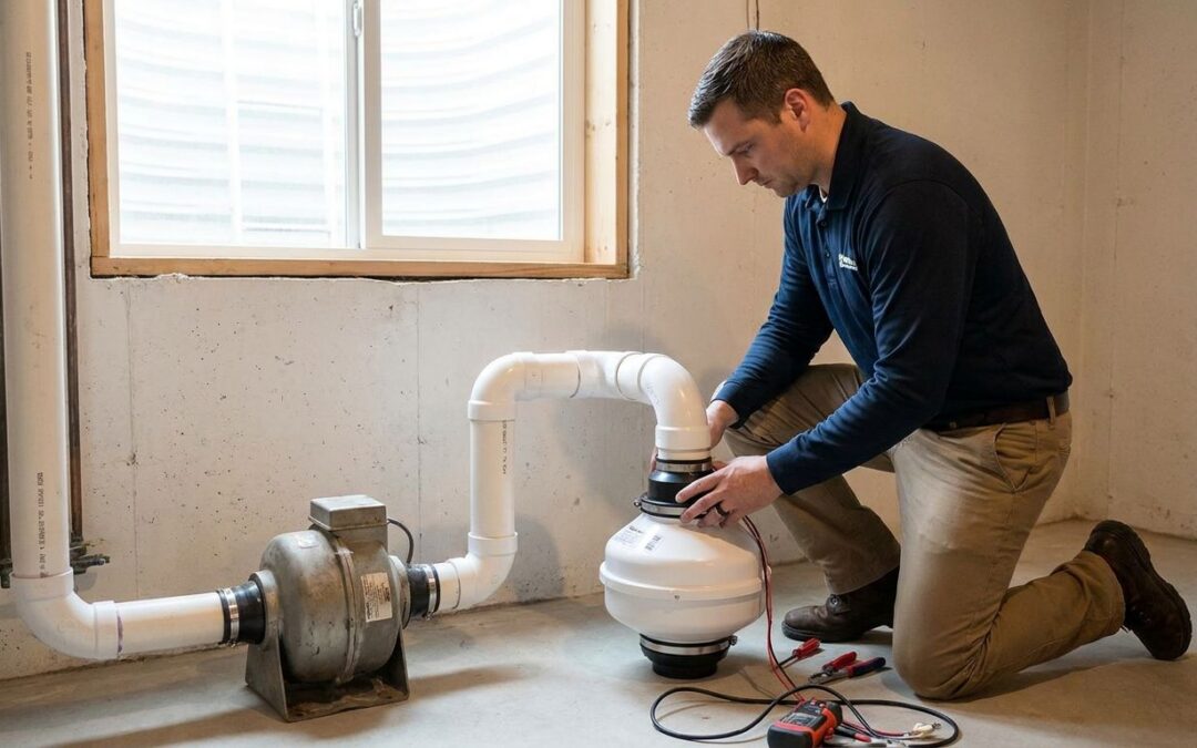 How to add a second fan to an underperforming radon system