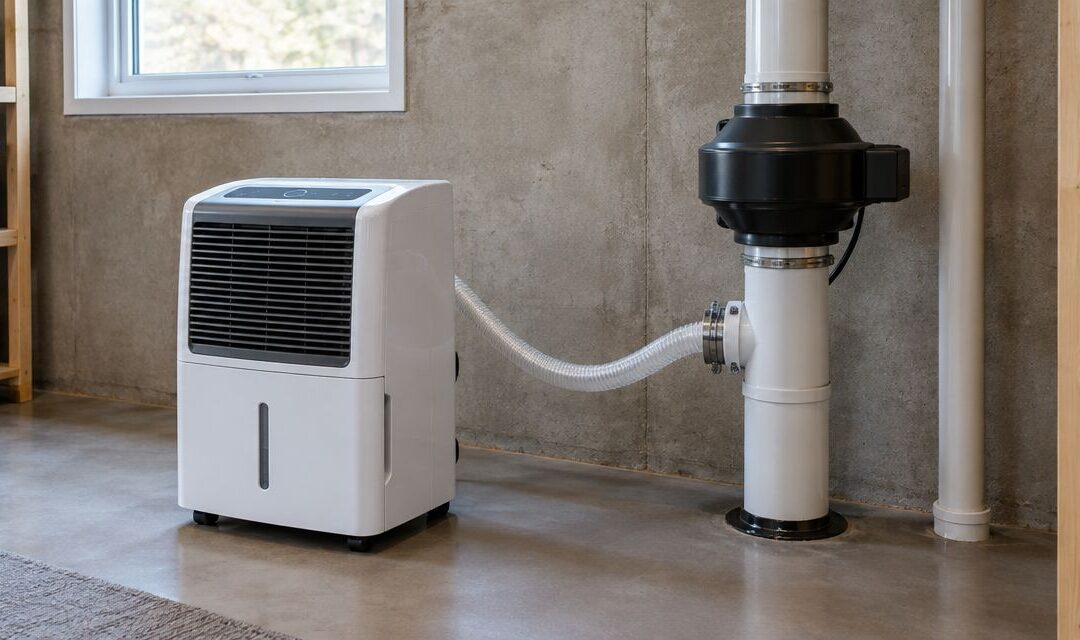 How to connect a dehumidifier to your radon mitigation system