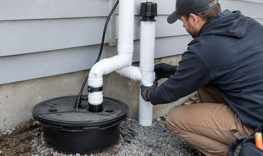 How to connect a radon mitigation system to your sump pump discharge