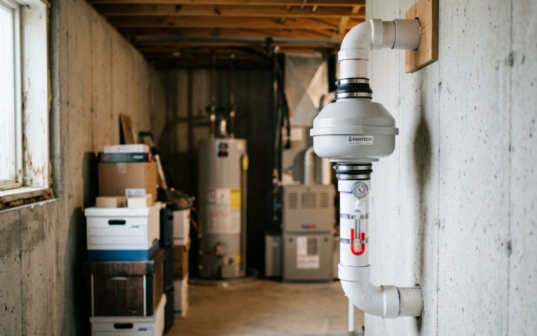 Radon mitigation fans ranked by noise level for Michigan homes