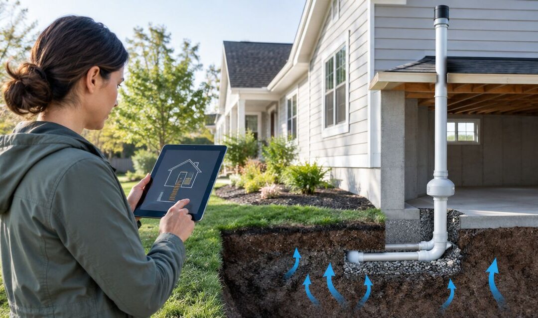 Is a radon mitigation system required by Michigan law?